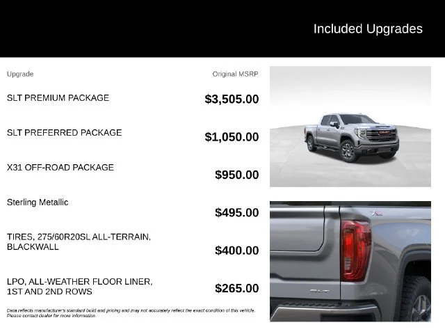 New 2026 Sterling Metallic GMC SLT image 5