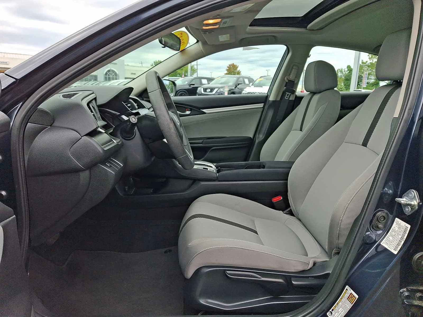 Used 2017 Modern Steel Metallic Honda EX image 13