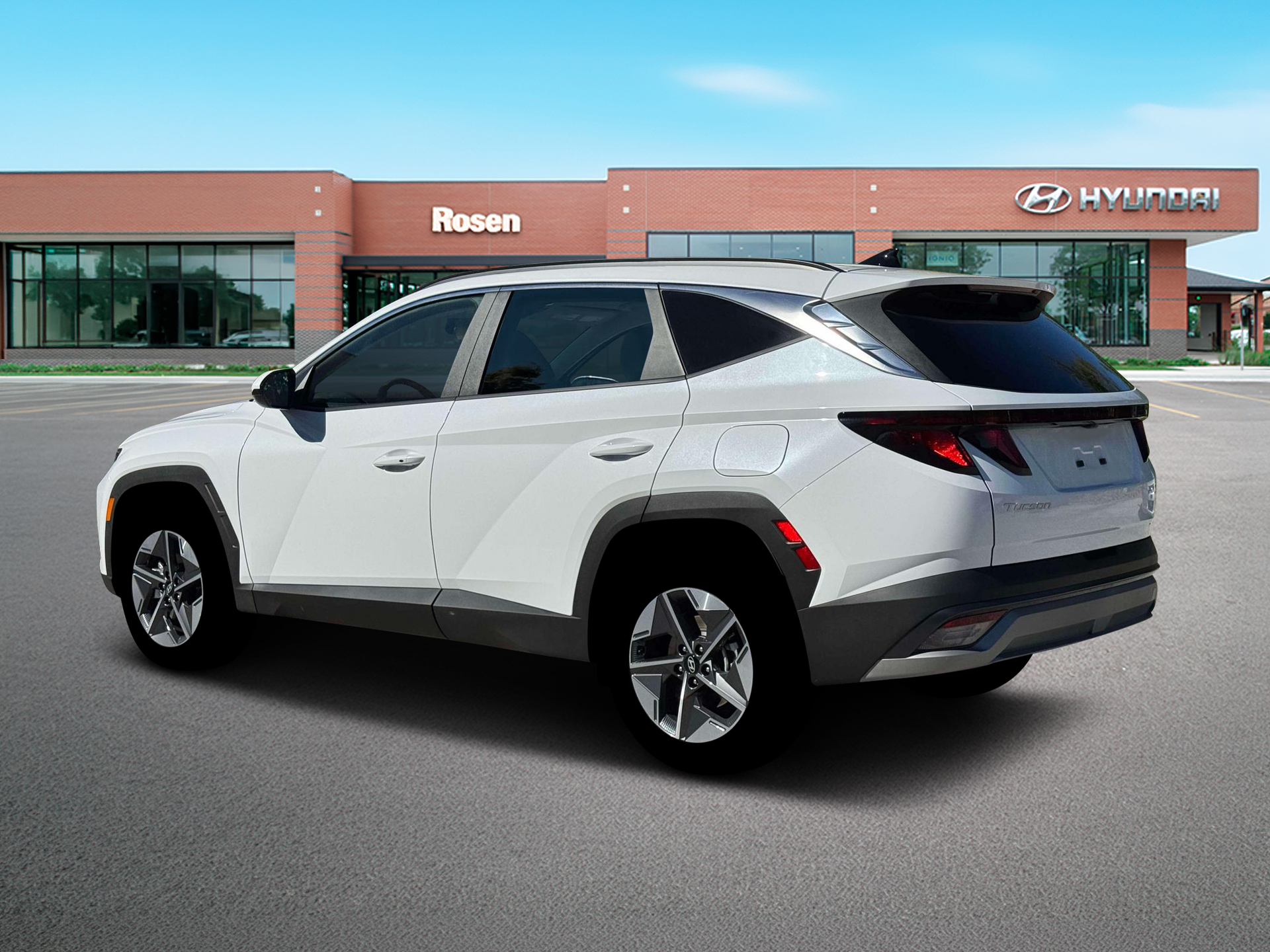 New 2026 White Hyundai SEL AWD image 4