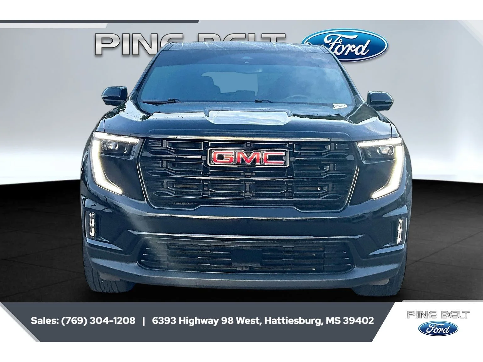 Used 2025 Ebony Twilight Metallic GMC FWD Elevation image 3