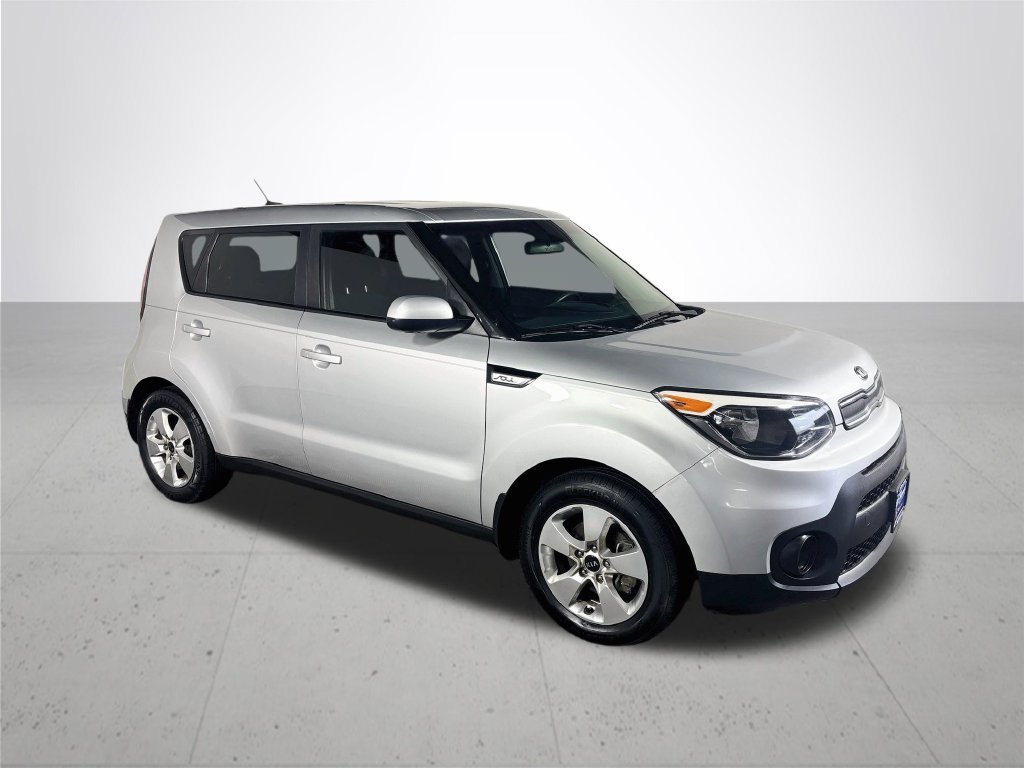 Used 2017 Bright Silver Kia Base image 4