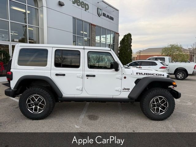 New 2025 Bright White Clear-Coat Exterior Paint Jeep Rubicon image 8