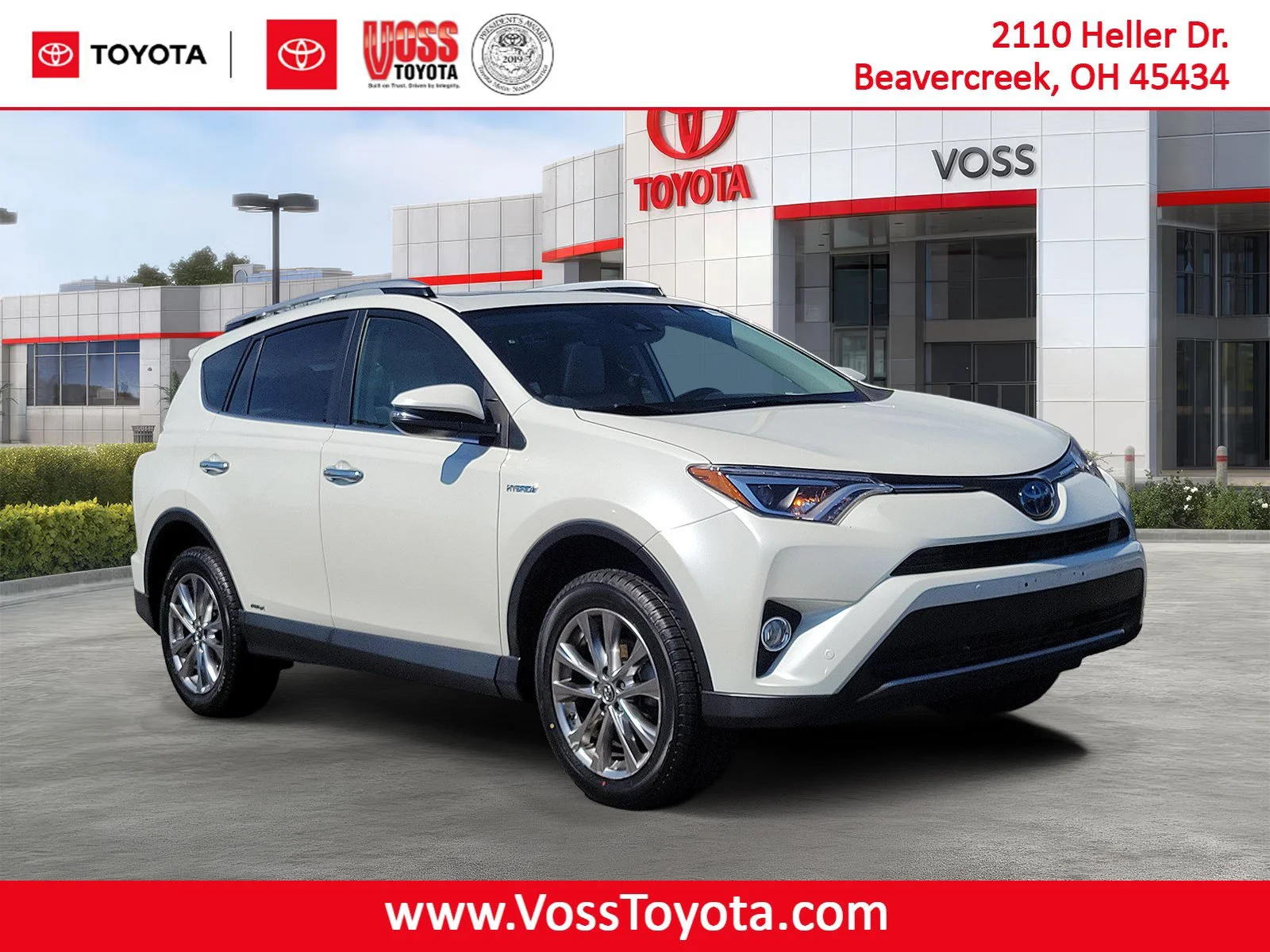 Used 2016 Blizzard Pearl Toyota Limited image 1
