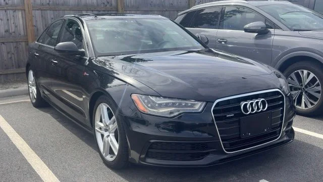Used 2015 Phantom Black Pearl Effect Audi 3.0T Premium Plus image 1