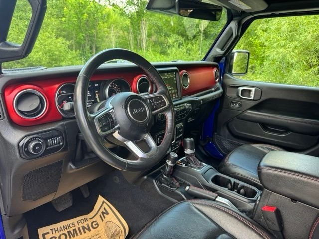 Used 2019 Ocean Blue Metallic Jeep Unlimited Rubicon image 12
