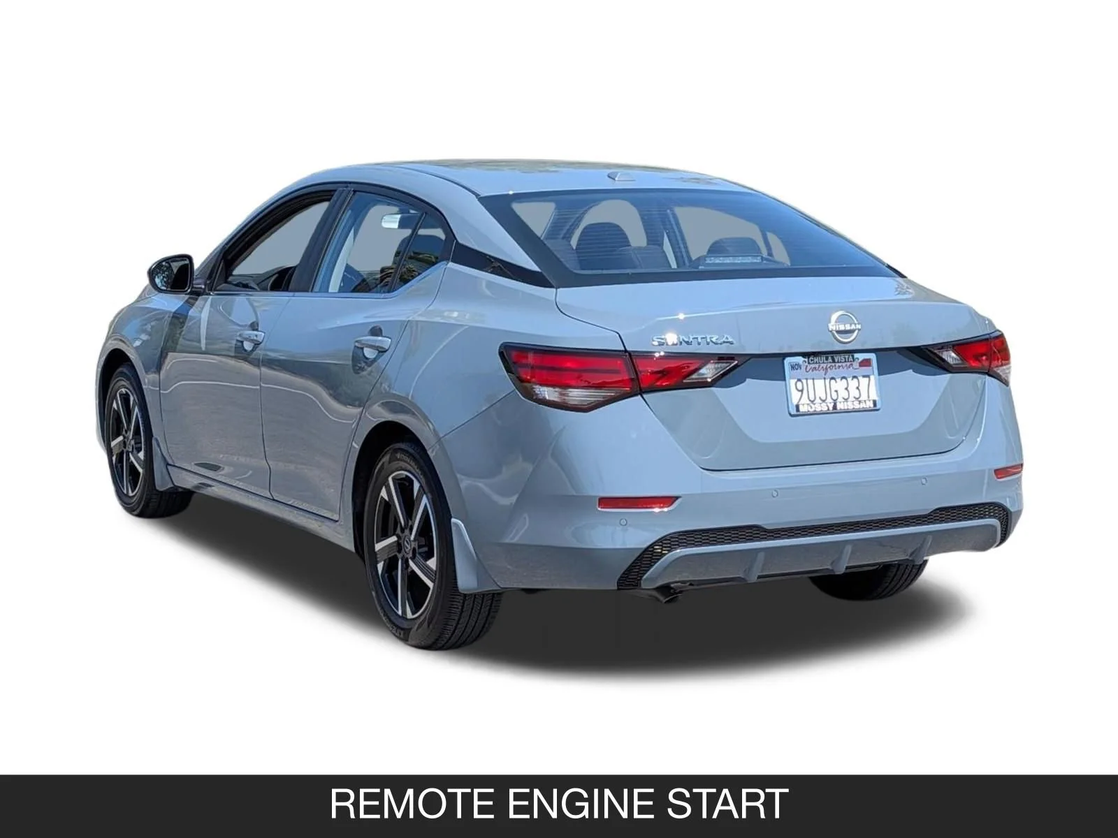 Used 2025 Atlantic Gray Metallic Nissan SV image 7