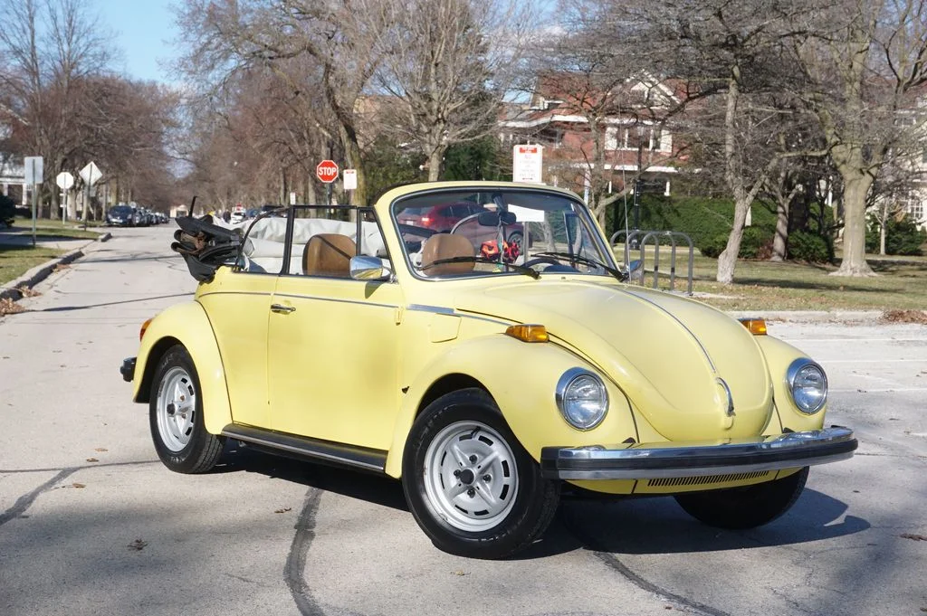 Used 1979 Yellow Volkswagen Convertible image 12