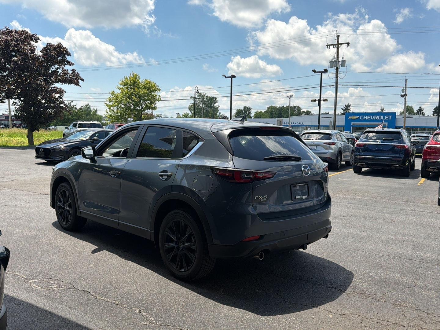 Used 2024 Polymetal Gray Metallic Mazda 2.5 S Carbon Edition image 4