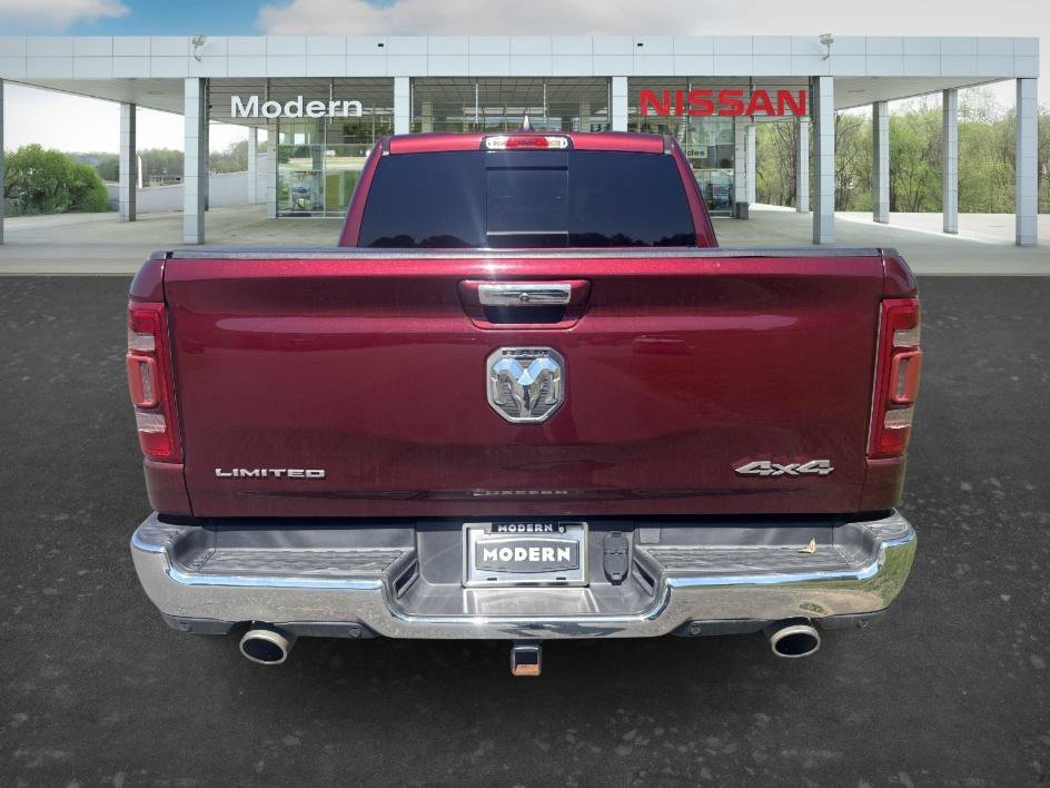 Used 2021 Delmonico Red Pearlcoat Ram Limited image 4
