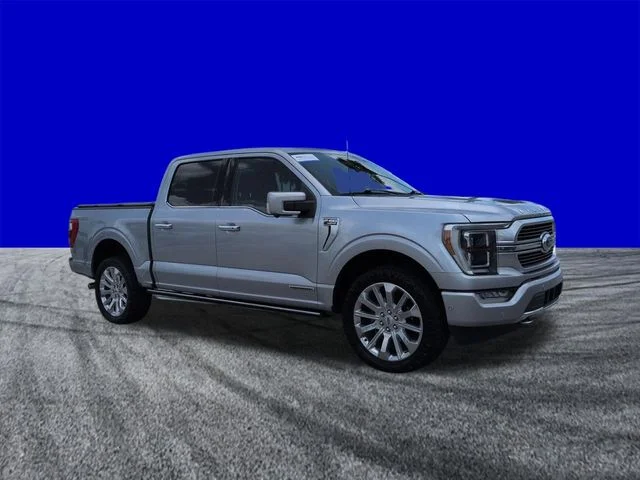 Certified Used 2023 Silver Ford Limited image 2