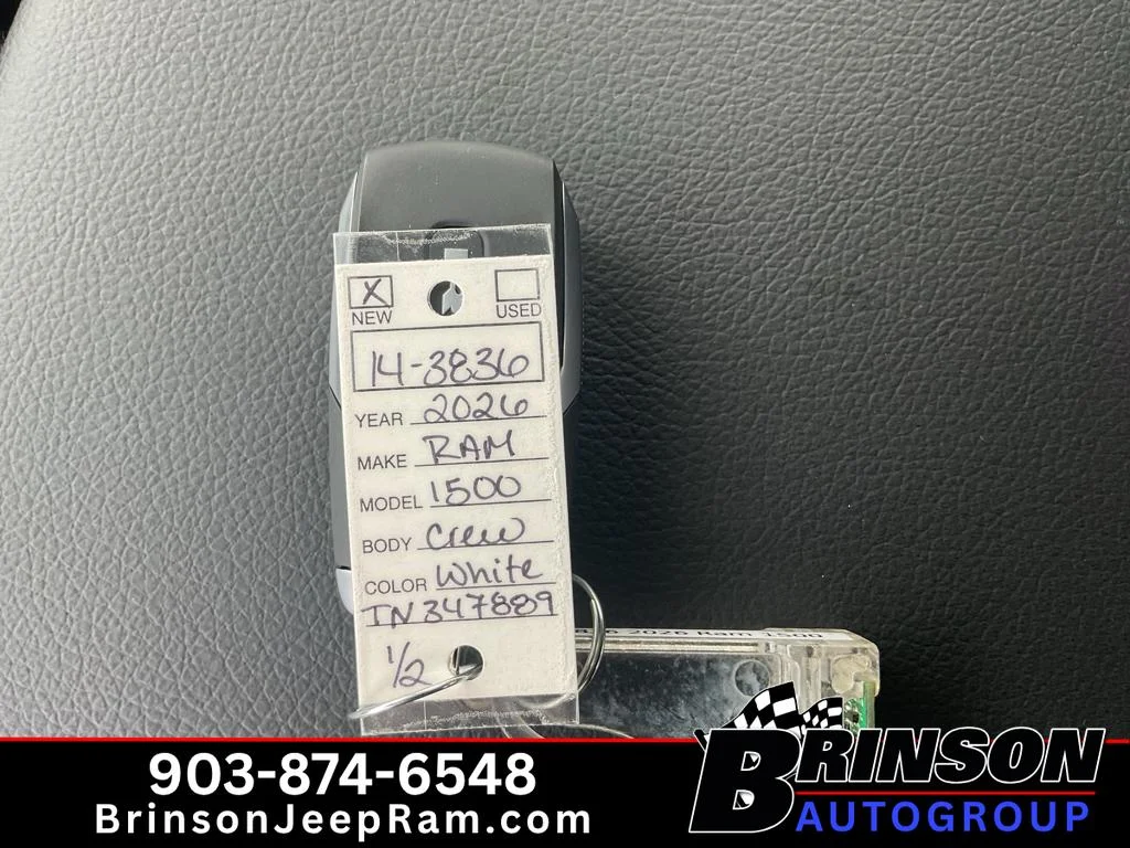 New 2026 Bright White Clearcoat Ram Tradesman image 18