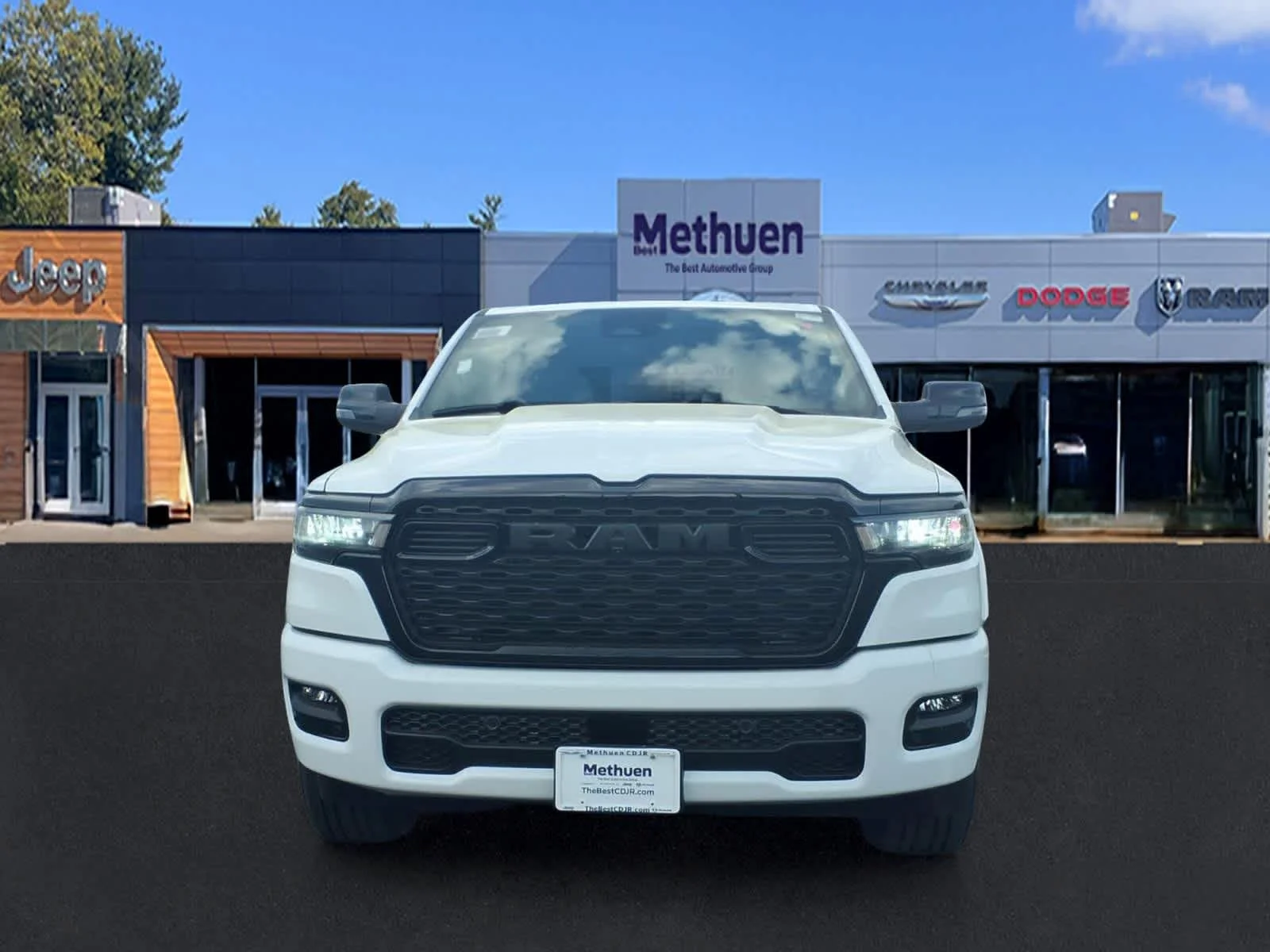 New 2026 Bright White Clearcoat Ram Big Horn image 2
