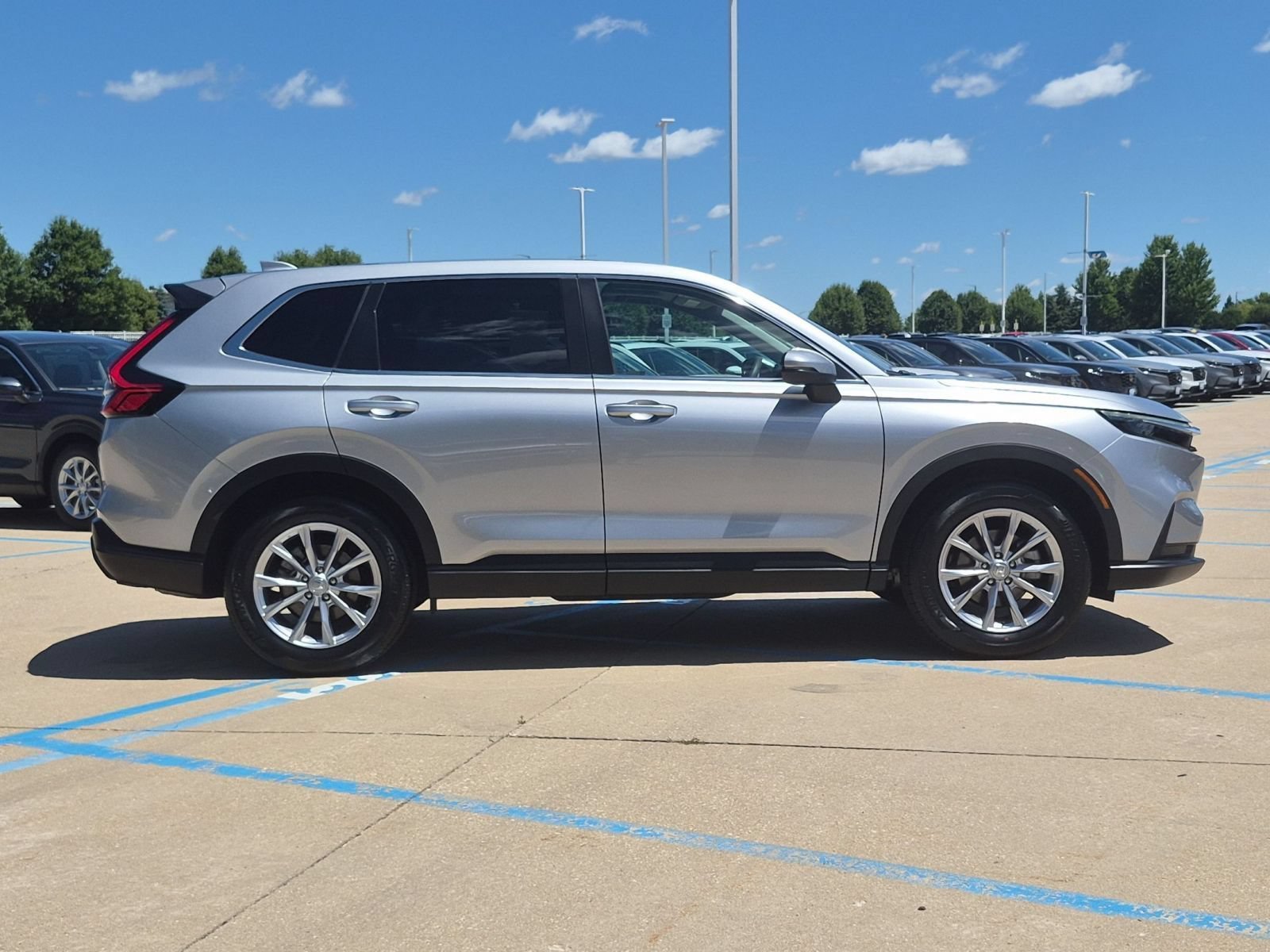 Certified Used 2023 Lunar Silver Metallic Honda EX AWD image 6