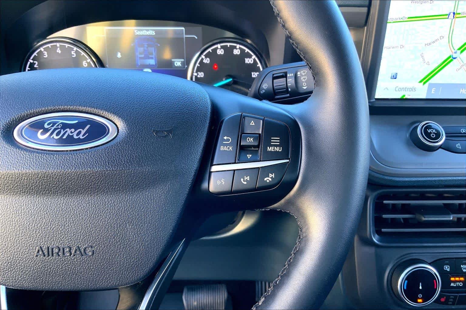 Used 2024 Carbonized Gray Metallic Ford LARIAT Advanced image 25