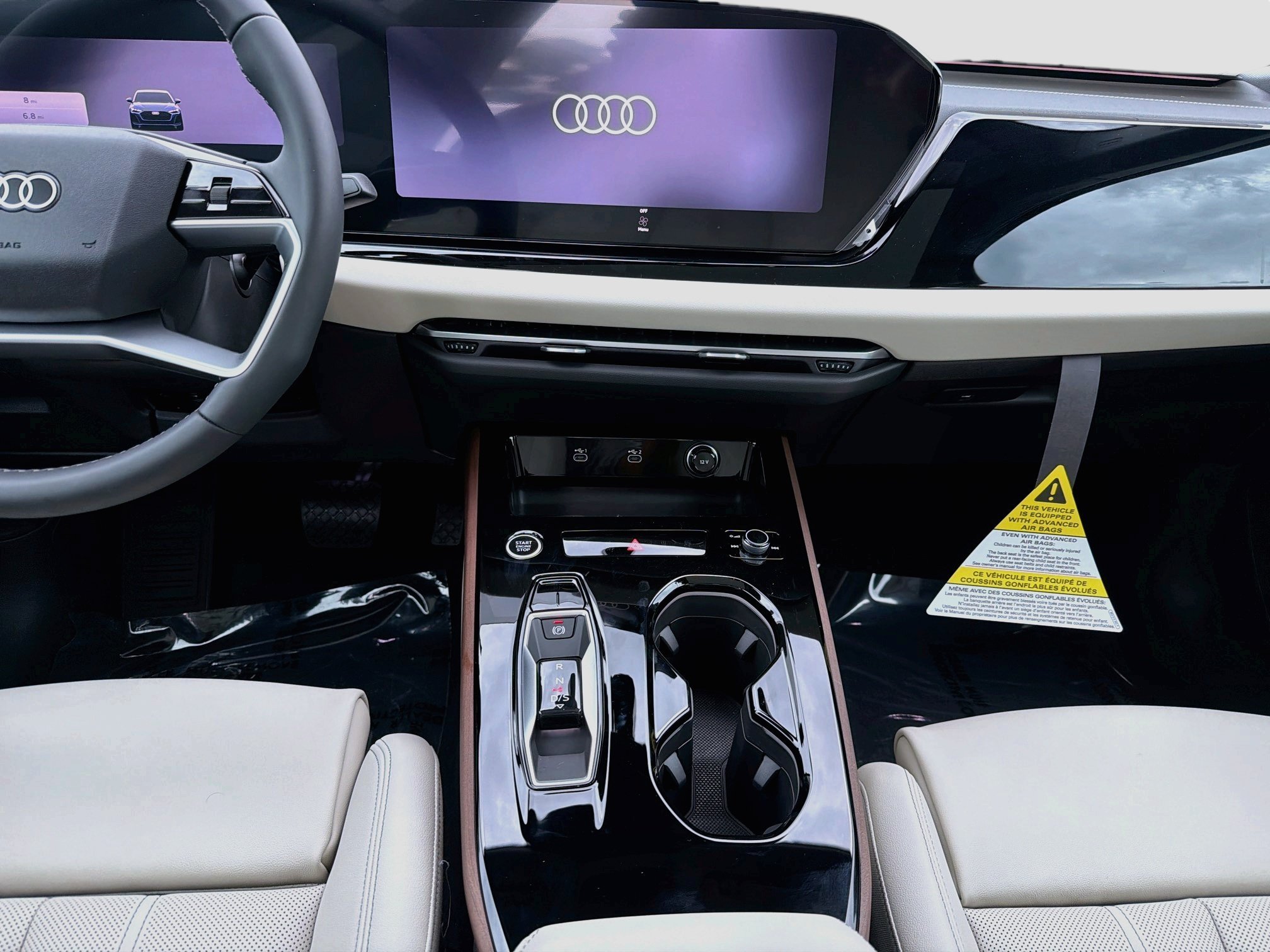 New 2026 Firmament Blue Metallic Audi Premium Plus image 19