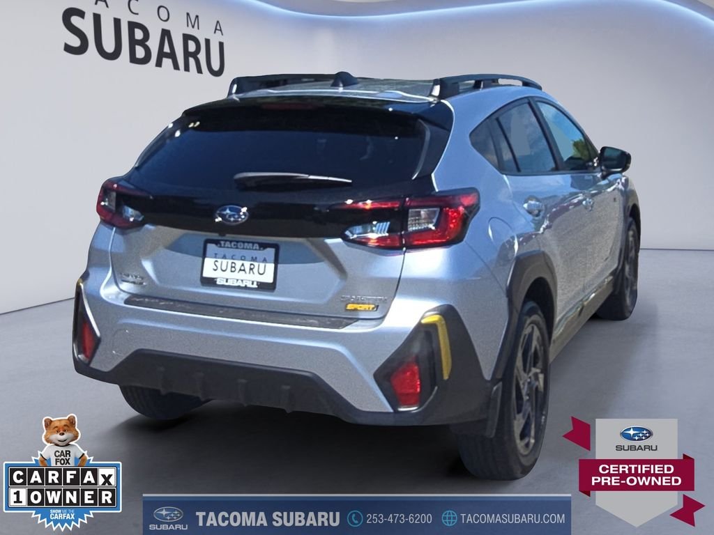 Certified Used 2025 Silver Subaru Sport image 5