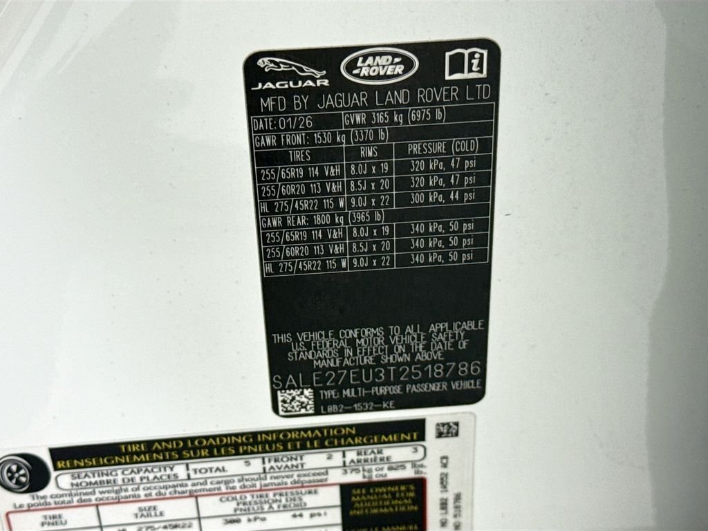 New 2026 Fuji White LAND ROVER X-Dynamic SE image 34