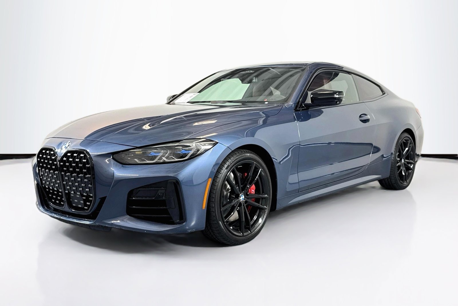 Used 2021 Arctic Race Blue Metallic BMW M440i xDrive image 1