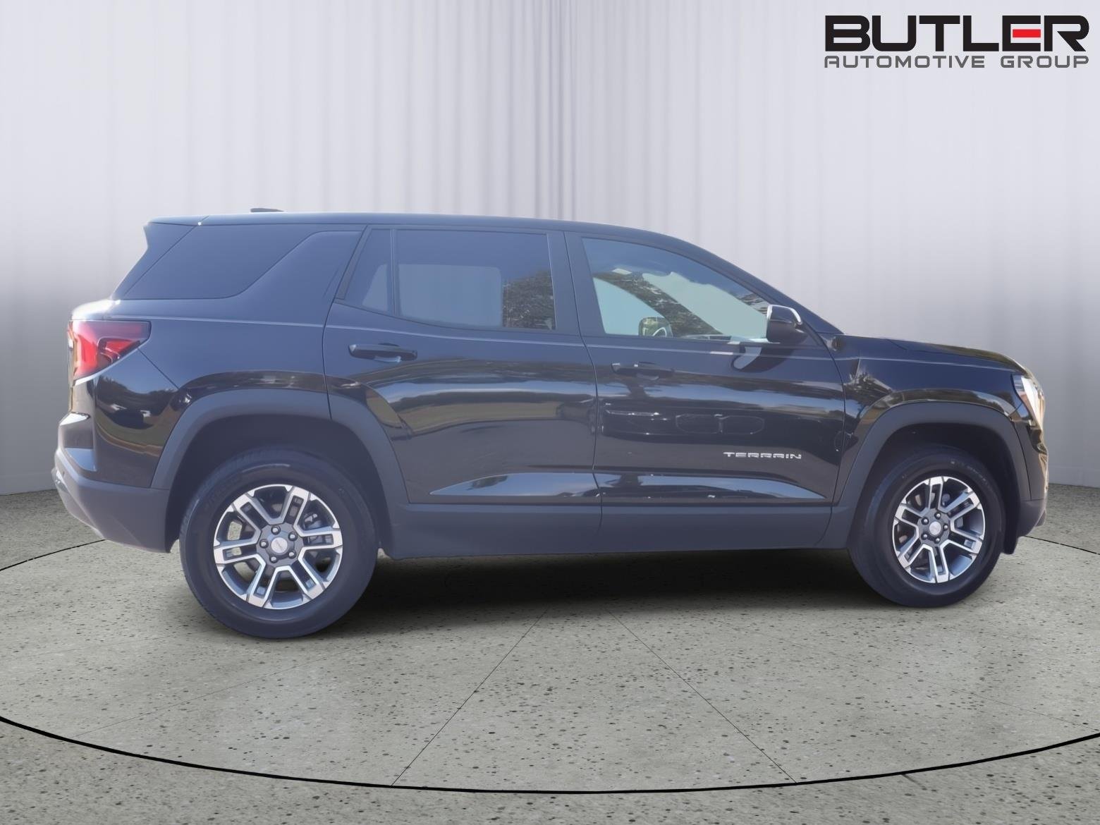 Used 2025 Ebony Twilight Metallic GMC AWD Elevation image 7