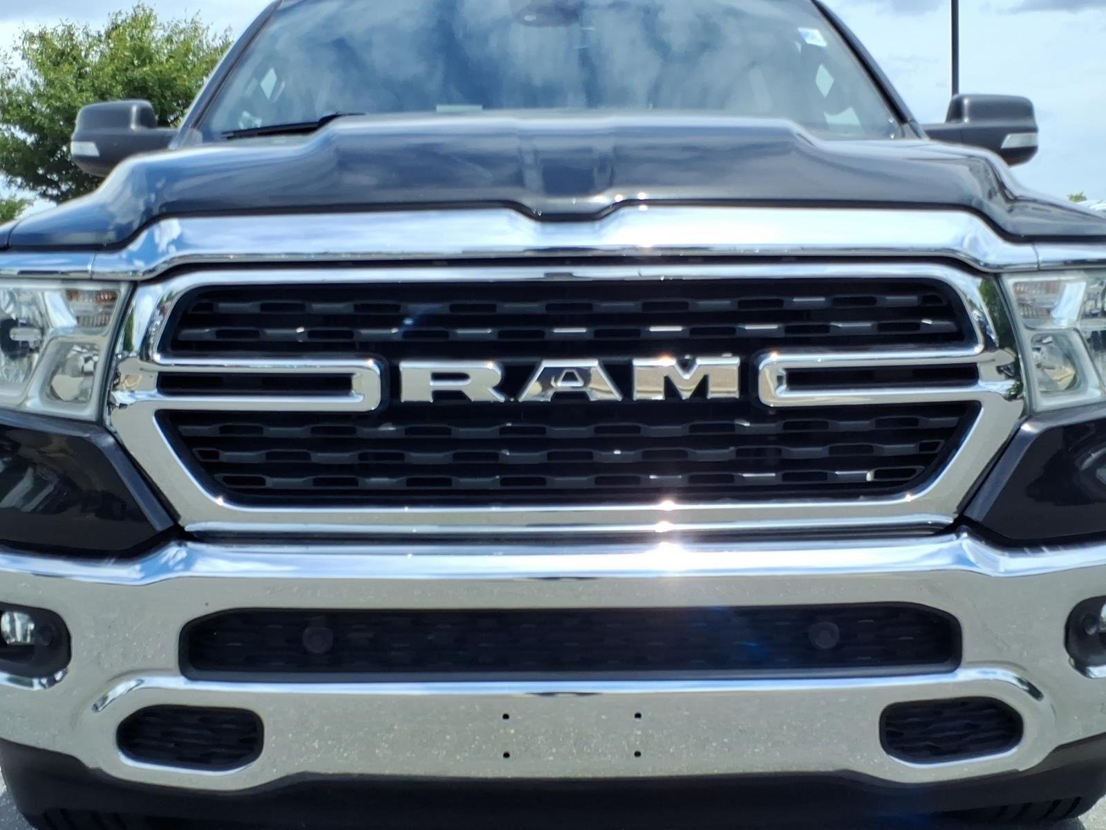 Used 2022 Diamond Black Crystal Pearlcoat Ram Big Horn image 15