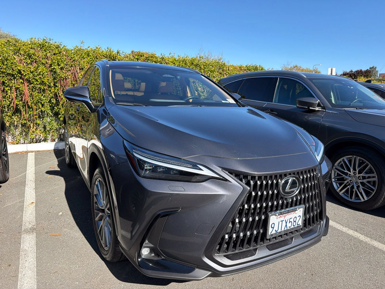 Used 2024 Cloudburst Gray Lexus 350h Luxury image 1