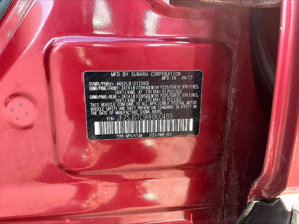 Used 2017 Red Subaru 2.0XT Touring image 33
