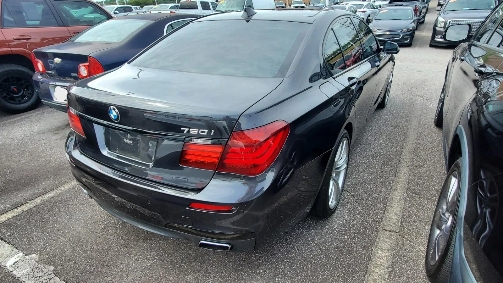 Used 2013 Dark Graphite Metallic Ii BMW 750i image 9