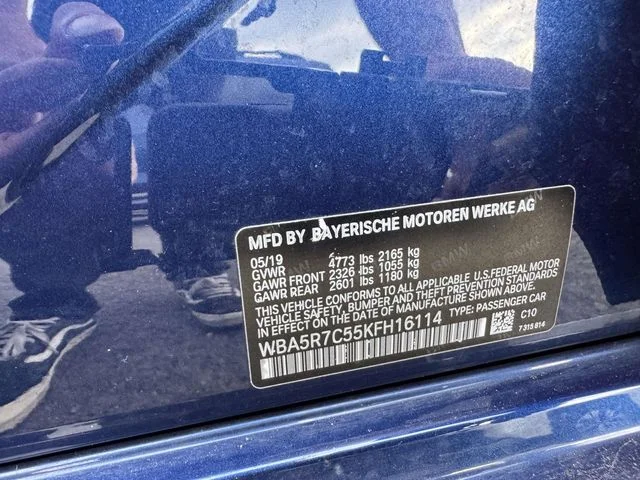 Used 2019 Blue BMW 330i xDrive image 26