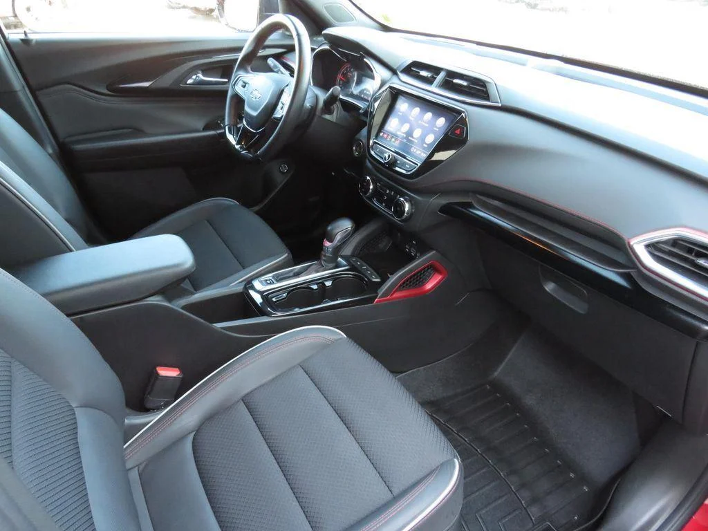 Used 2021 Scarlet Red Metallic Chevrolet RS image 25