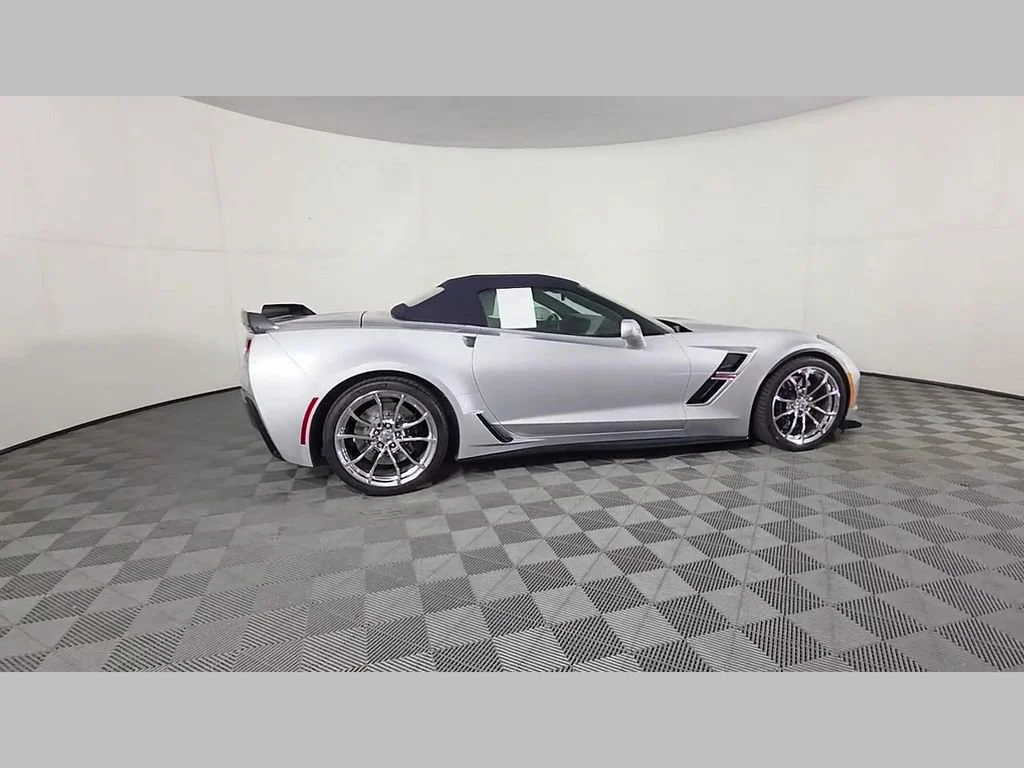 Certified Used 2019 Blade Silver Metallic Chevrolet Grand Sport 2LT image 37