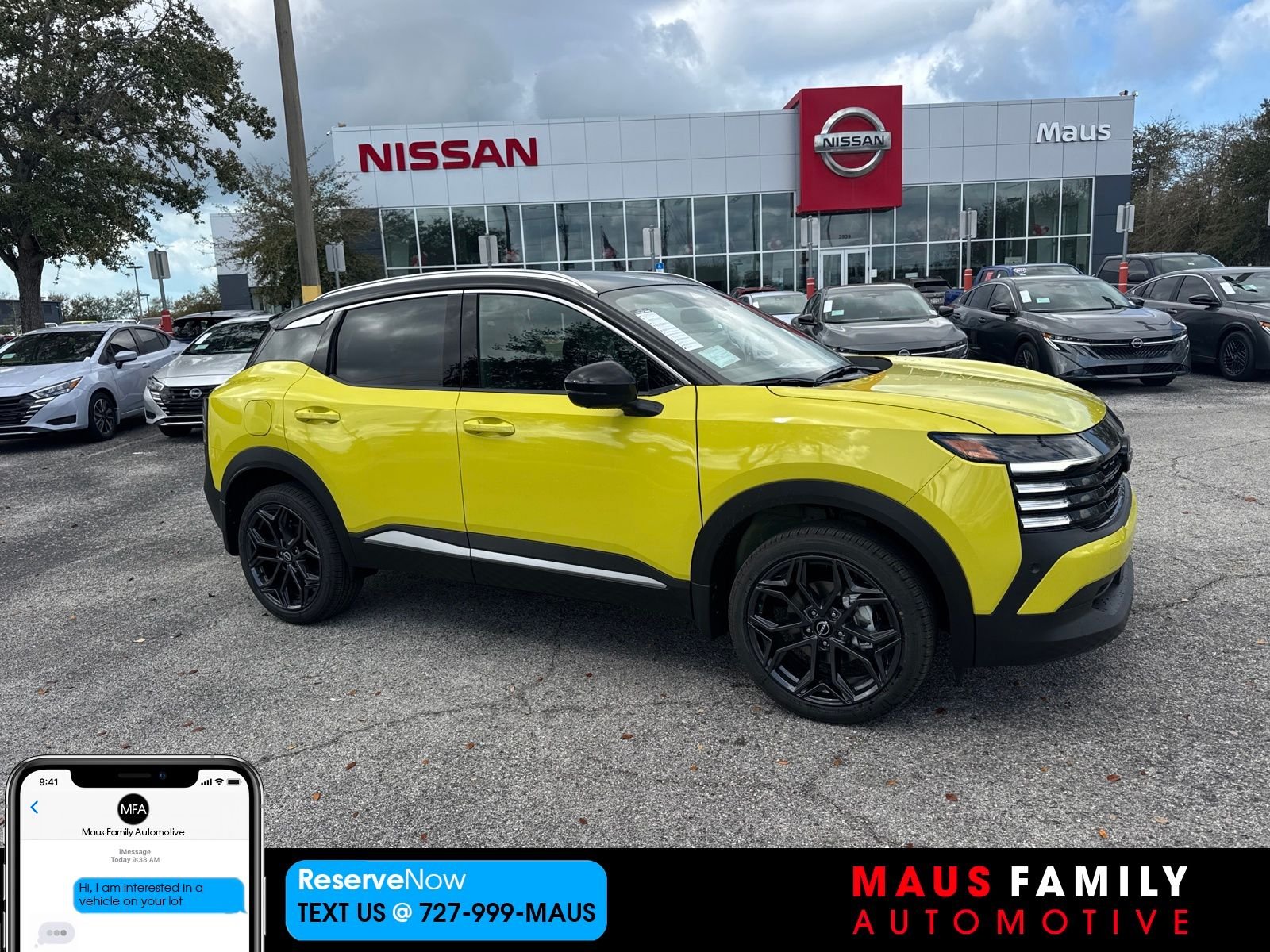 New 2026 Yellow Nissan SR image 1