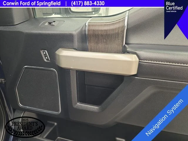 Certified Used 2020 Blue Jeans Metallic Ford Lariat image 13