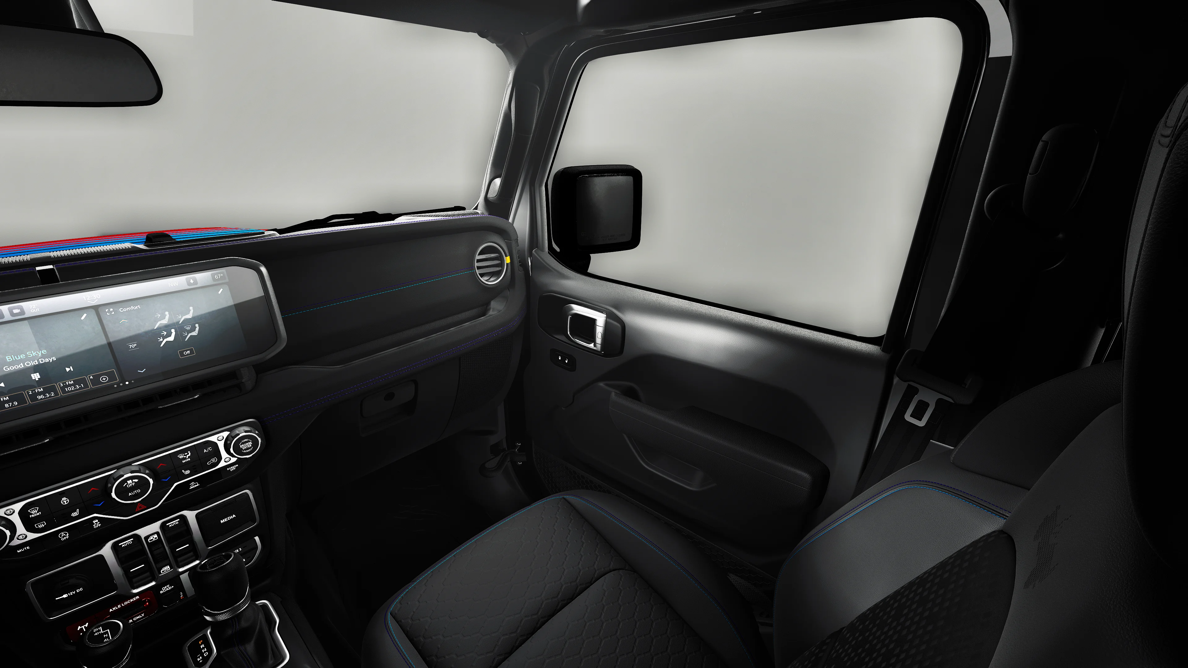 New 2027 Black Clear-Coat Exterior Paint Jeep Rewind image 7