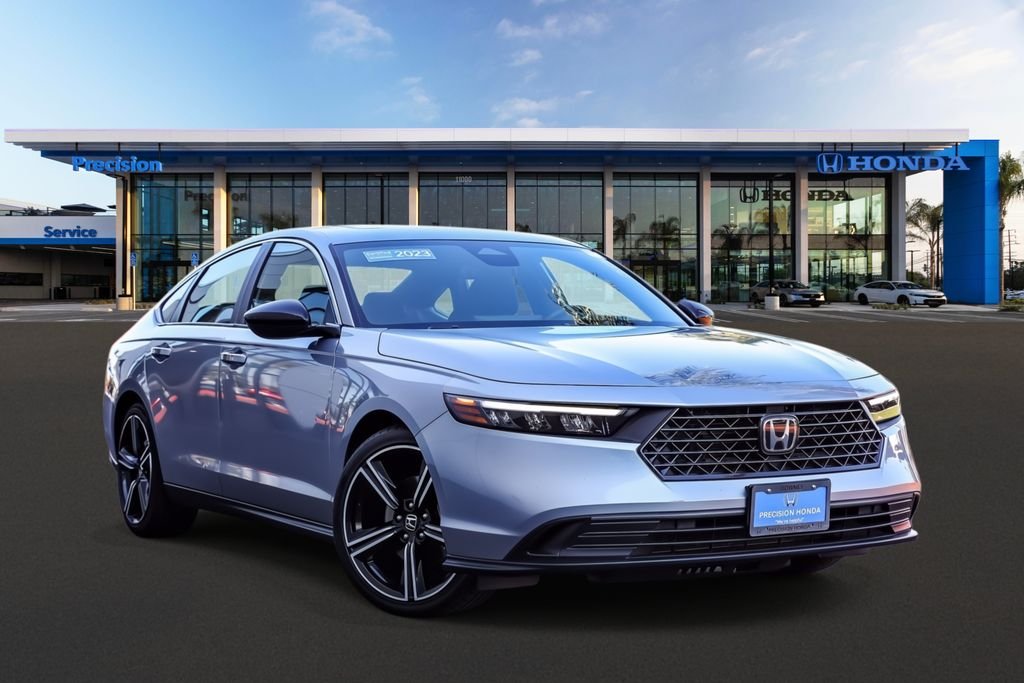 Certified Used 2023 Lunar Silver Metallic Honda HYBRID SPORT BD image 1