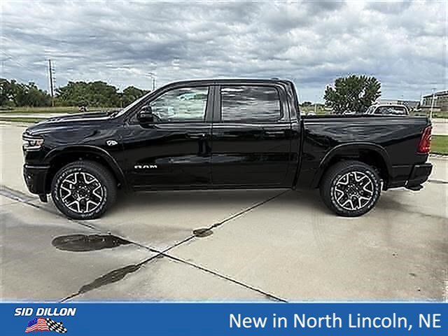 New 2026 Diamond Black Crystal Pearlcoat Ram Laramie image 2
