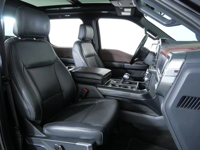 Certified Used 2021 Black Ford Lariat image 12