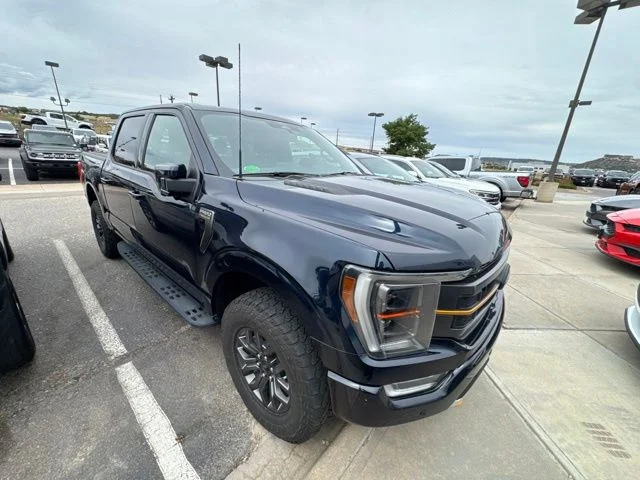 Used 2022 Blue Ford Tremor image 2