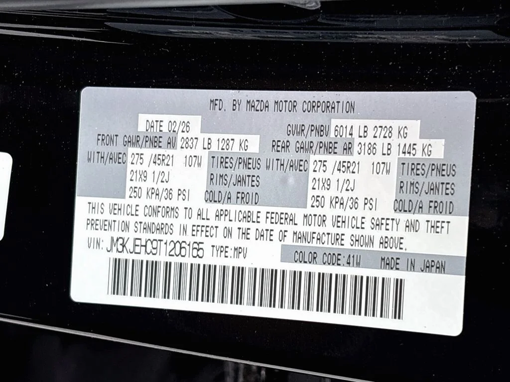 New 2026 Jet Black Mica Mazda 3.3 Turbo S Premium Plus AWD image 34