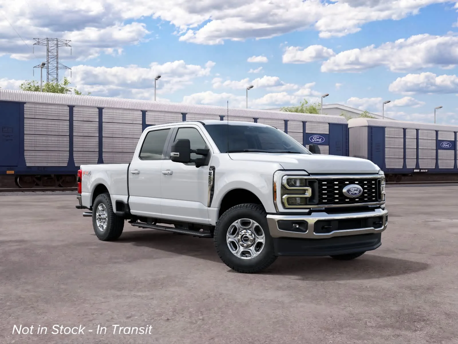 New 2027 Oxford White Ford F-250® XLT image 4