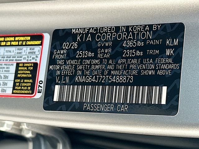 New 2026 Steel Matte Gray Kia GT-Line FWD image 32