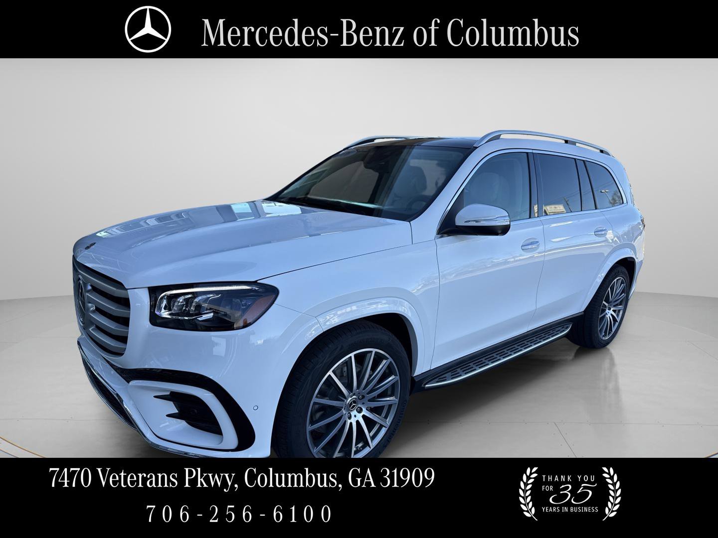 Used 2026 Polar White Mercedes-Benz GLS 450 image 1