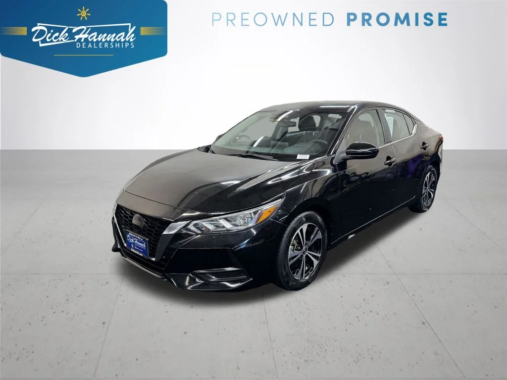 Used 2022 Black Nissan SV image 1