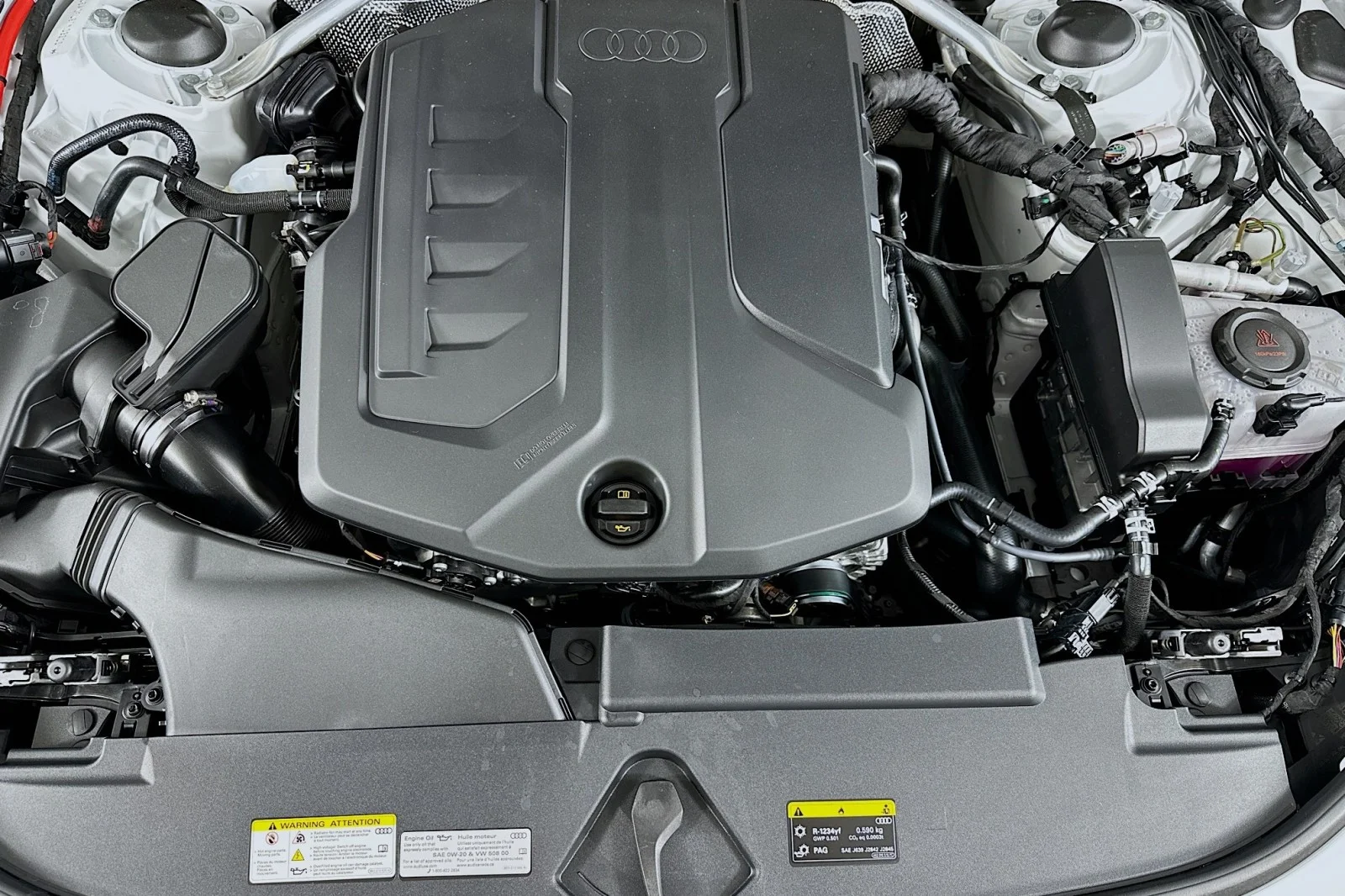 New 2026 Glacier White Metallic Audi Premium Plus image 11