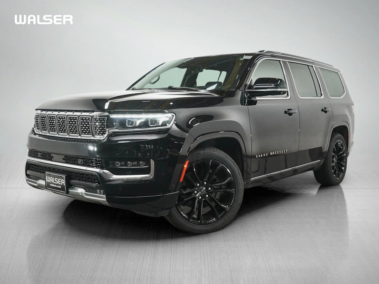 Used 2023 Diamond Black Crystal Pearlcoat Jeep Series III image 1