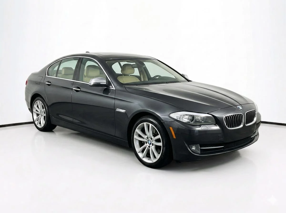 Used 2015 Black BMW 535i image 3