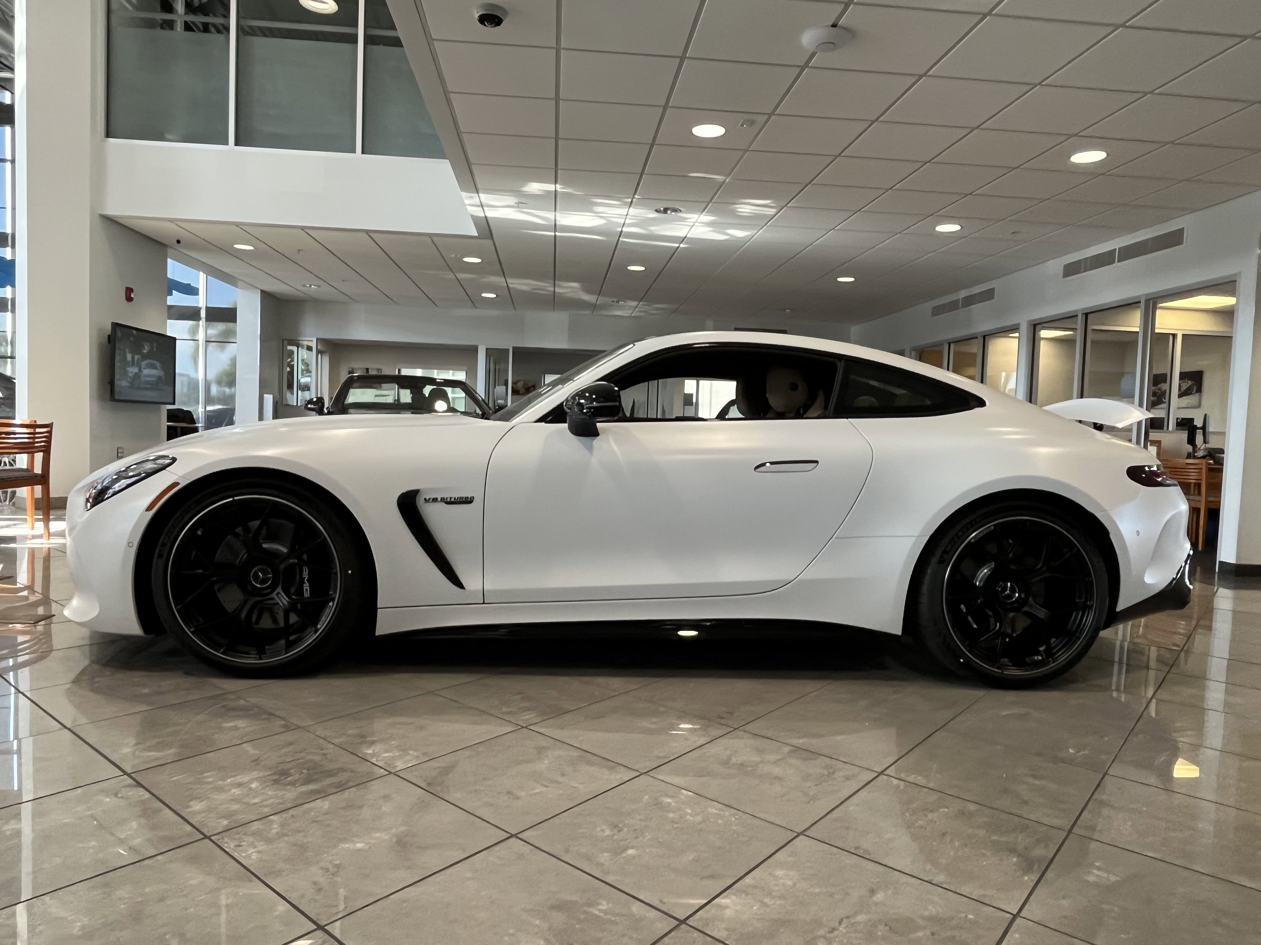 New 2026 MANUFAKTUR Moonlight White Magno Mercedes-Benz AMG® GT 55 image 2