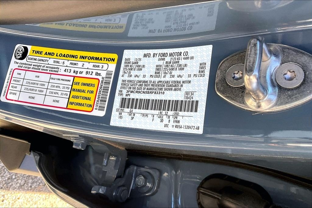 New 2025 Ford Bronco Sport Outer Banks 4D Sport Utility