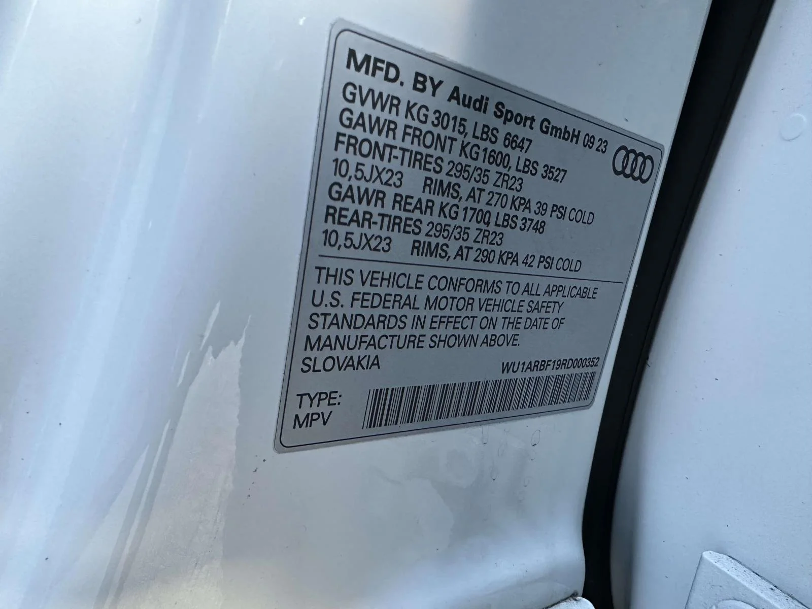 Used 2024 White Audi 4.0T image 21