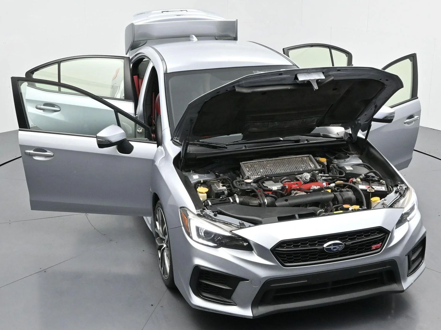 Used 2020 Ice Silver Metallic Subaru STI image 42