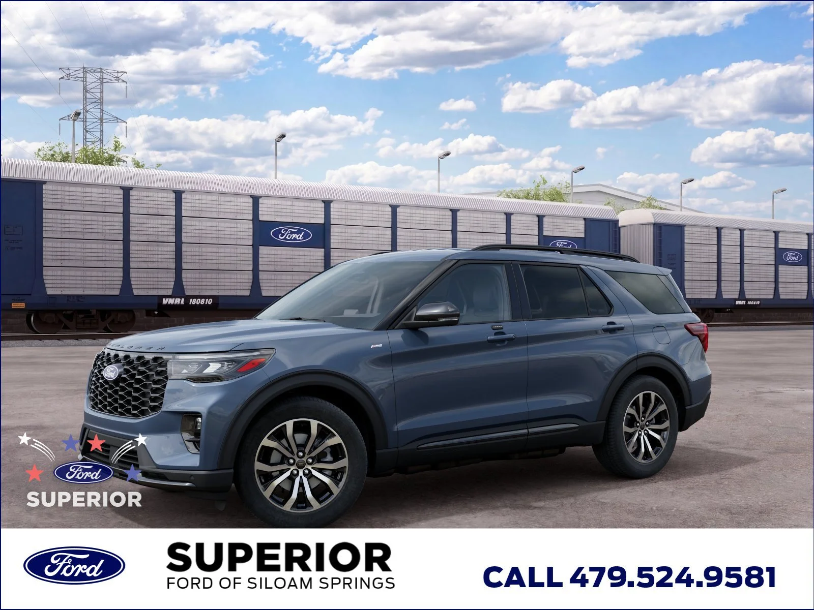 New 2027 Vapor Blue Ford ST-Line image 1
